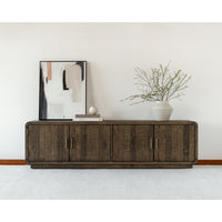Monterey Media Cabinet Aged Brown
