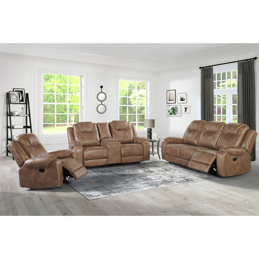 Falcon-Motion-Loveseat-with-Console-in-JS1320W-375-Stone