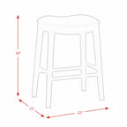 Fiesta-Barstool-30""---Brown