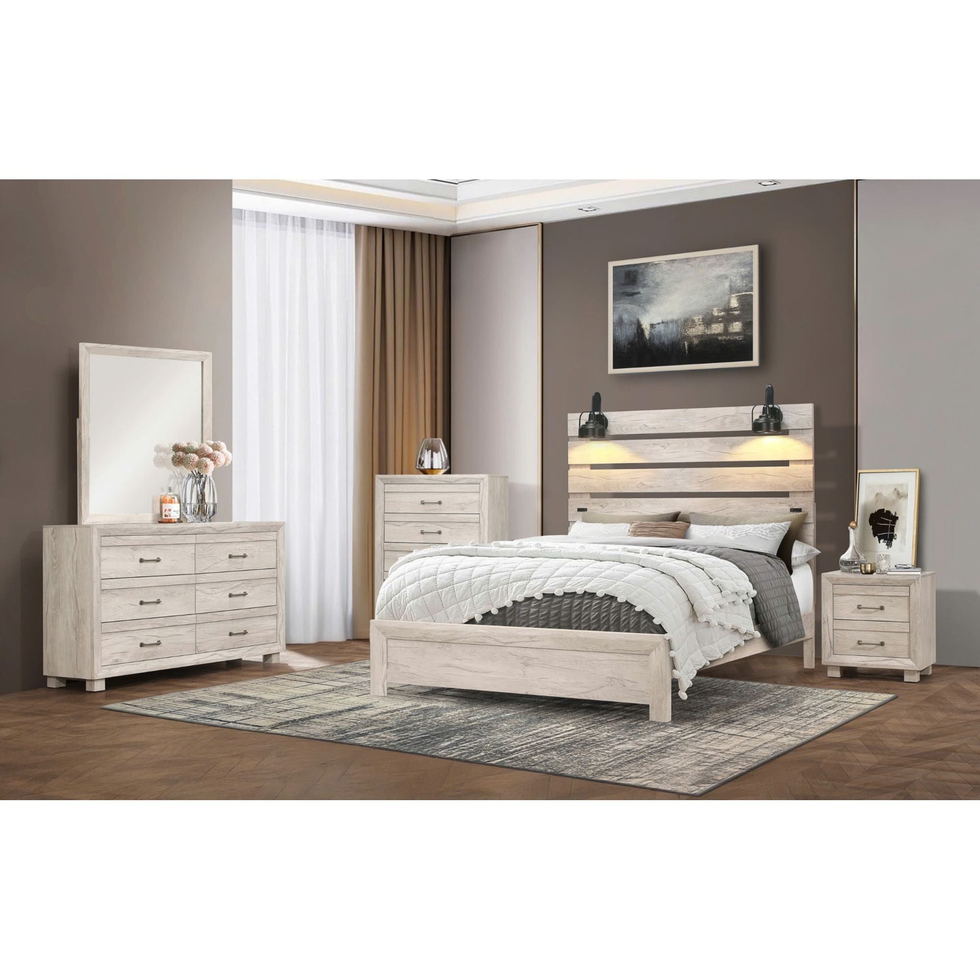Fort-Worth-Queen-with-Lights-&-USB-3PC-Bedroom-Set-in-White