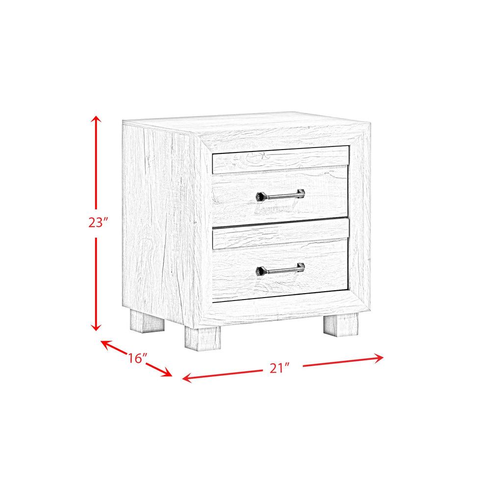 Fort-Worth-Queen-with-Lights-&-USB-5PC-Bedroom-Set-in-White