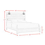 Fort-Worth-King-with-Lights-&-USB-3PC-Bedroom-Set-in-White