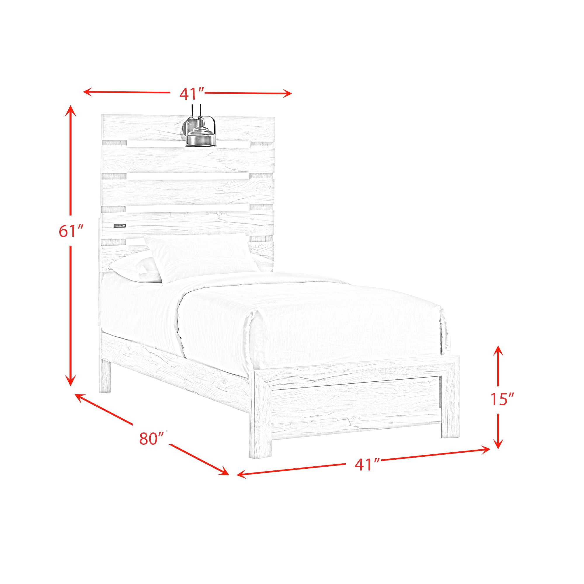 Fort-Worth-Twin-Bed-with-Lights-&-USB-in-White