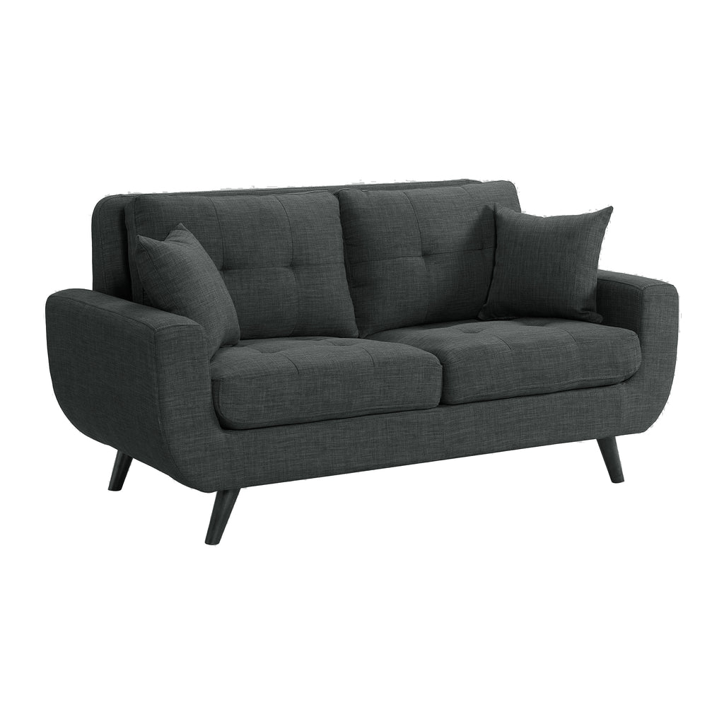 Freeport-Loveseat-W/2-Pillows-Heirloom-Charcoal