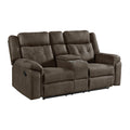 Fresno-Motion-Loveseat-with-Console-in-Brown
