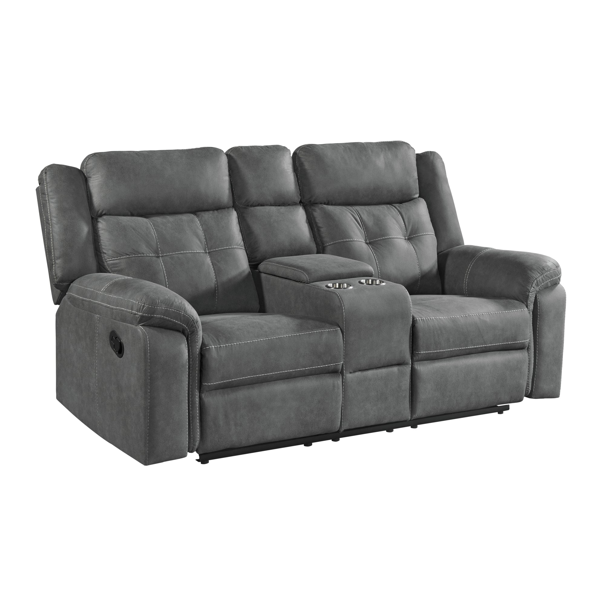 Fresno-Motion-Loveseat-with-Console-in-Grey