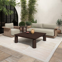 Meredith Outdoor Accent Chair Beige
