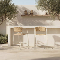 Zola Outdoor Bar Stool Natural