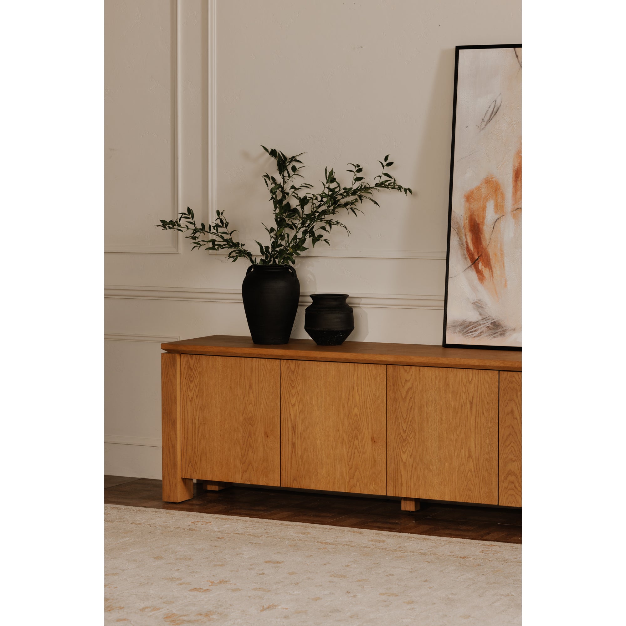 Jovi Vase Black Terracotta