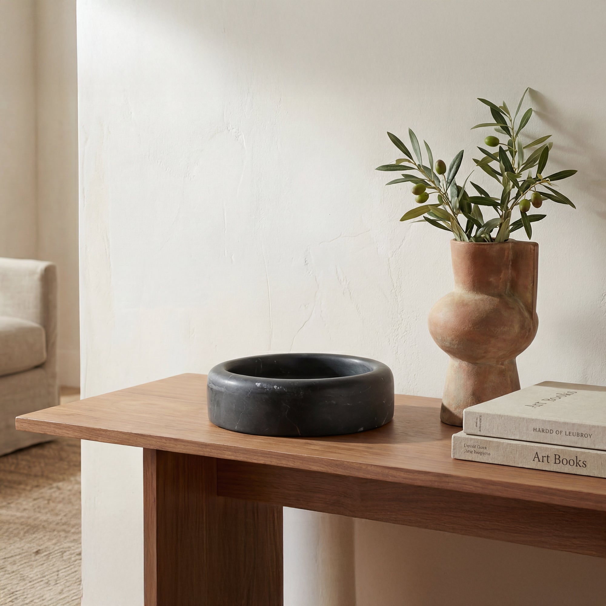 Anais Catchall Black Marble
