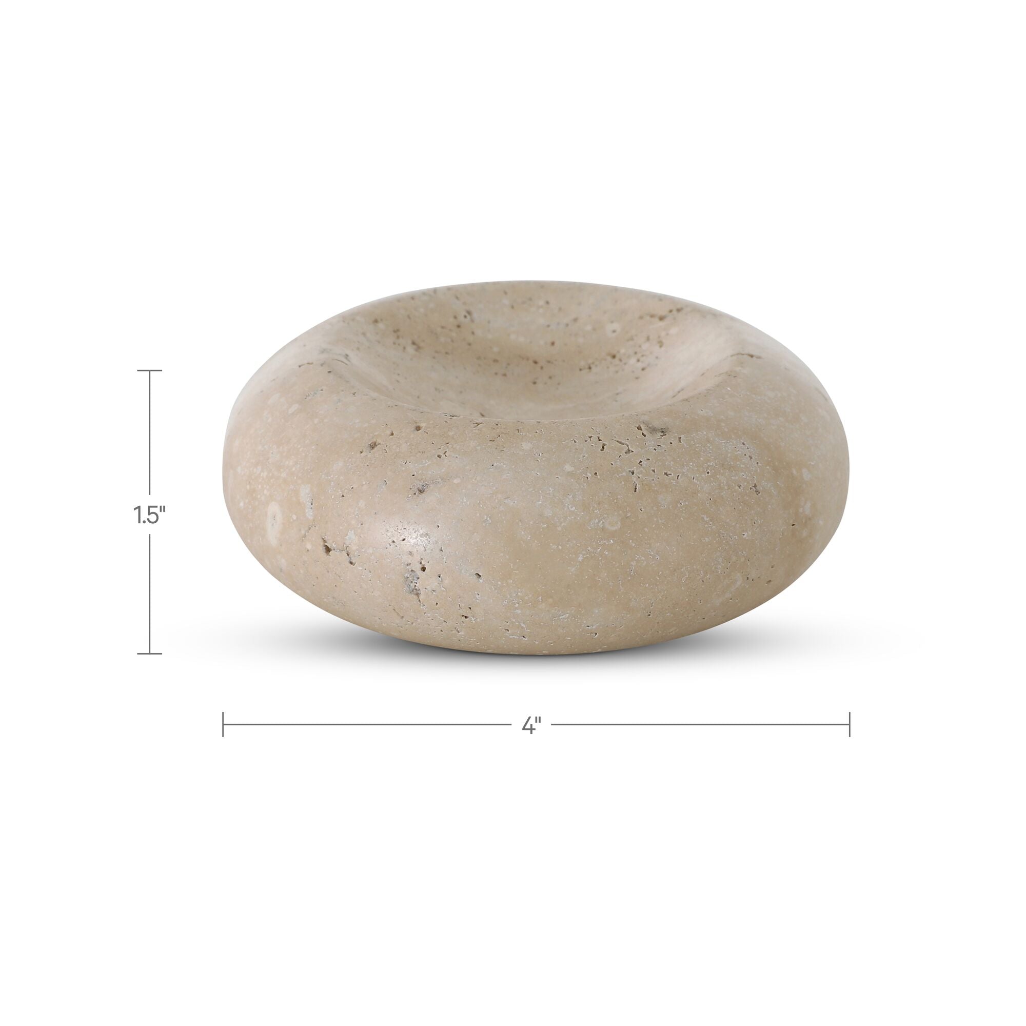 Neso Catchall Natural Travertine