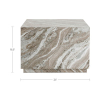 Lou Outdoor Coffee Table Light Brown