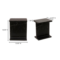 Tullia Accent Table Black