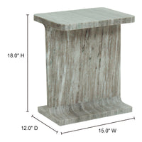 Tullia Accent Table Taupe