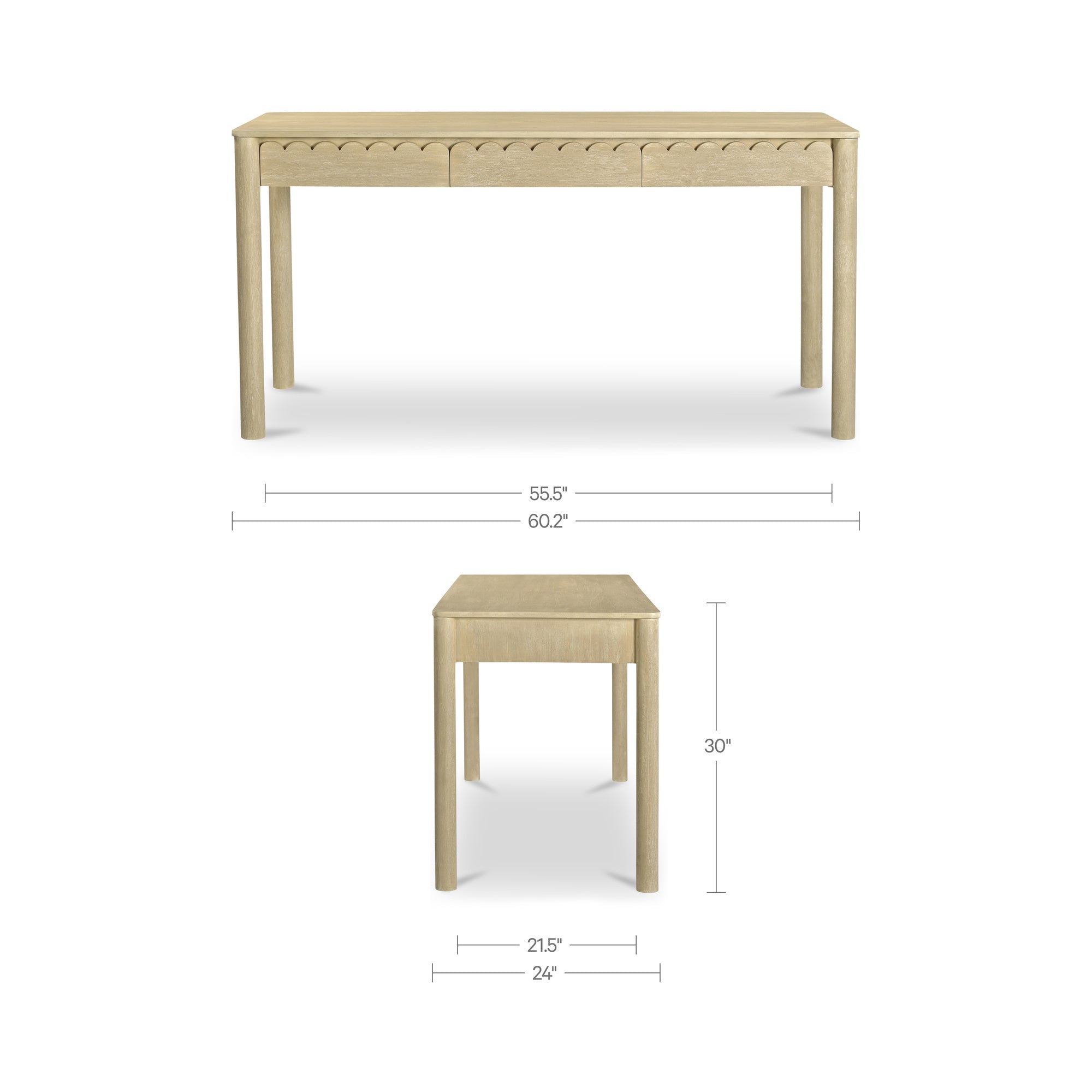 Wiley Desk Natural