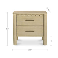 Wiley Nightstand Natural
