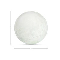 Odessa Sphere Tabletop Accent Green Onyx Marble
