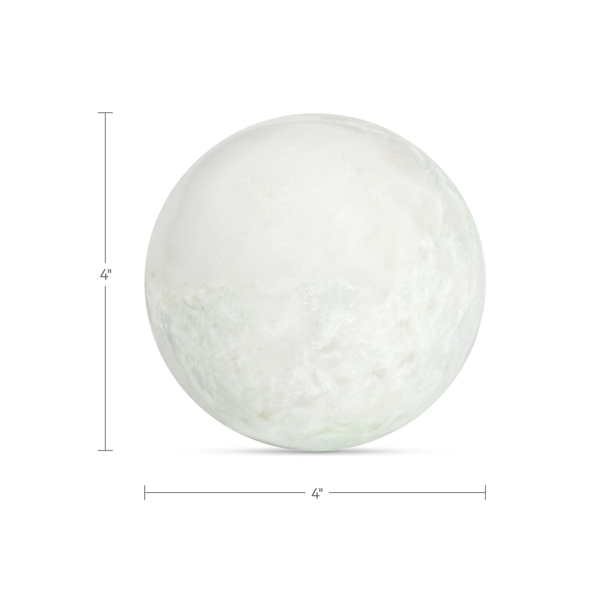 Odessa Sphere Tabletop Accent Green Onyx Marble