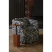 Caro Side Table Rosso Alicante Marble