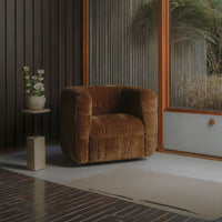 Caro Side Table Travertine
