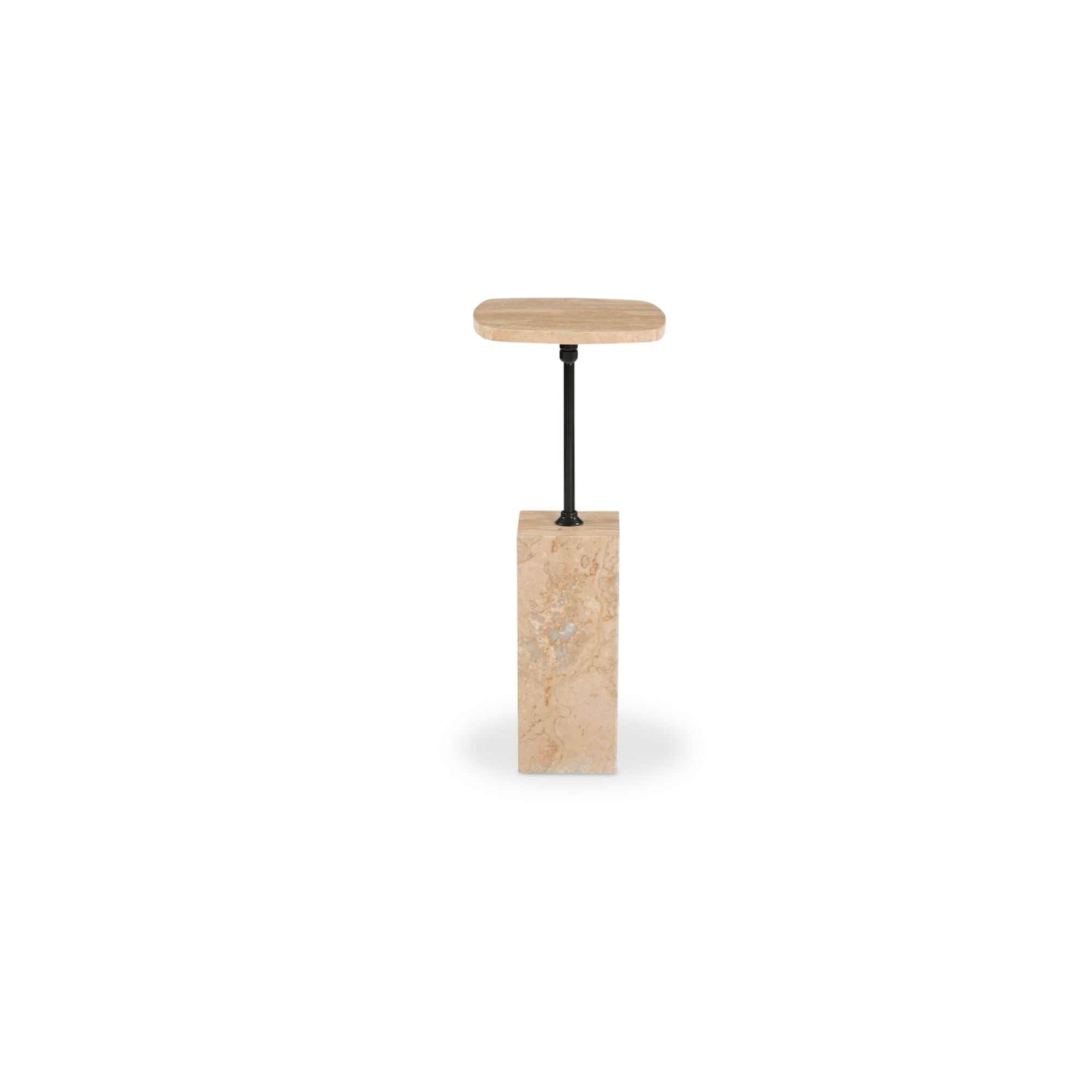 Caro Side Table Travertine