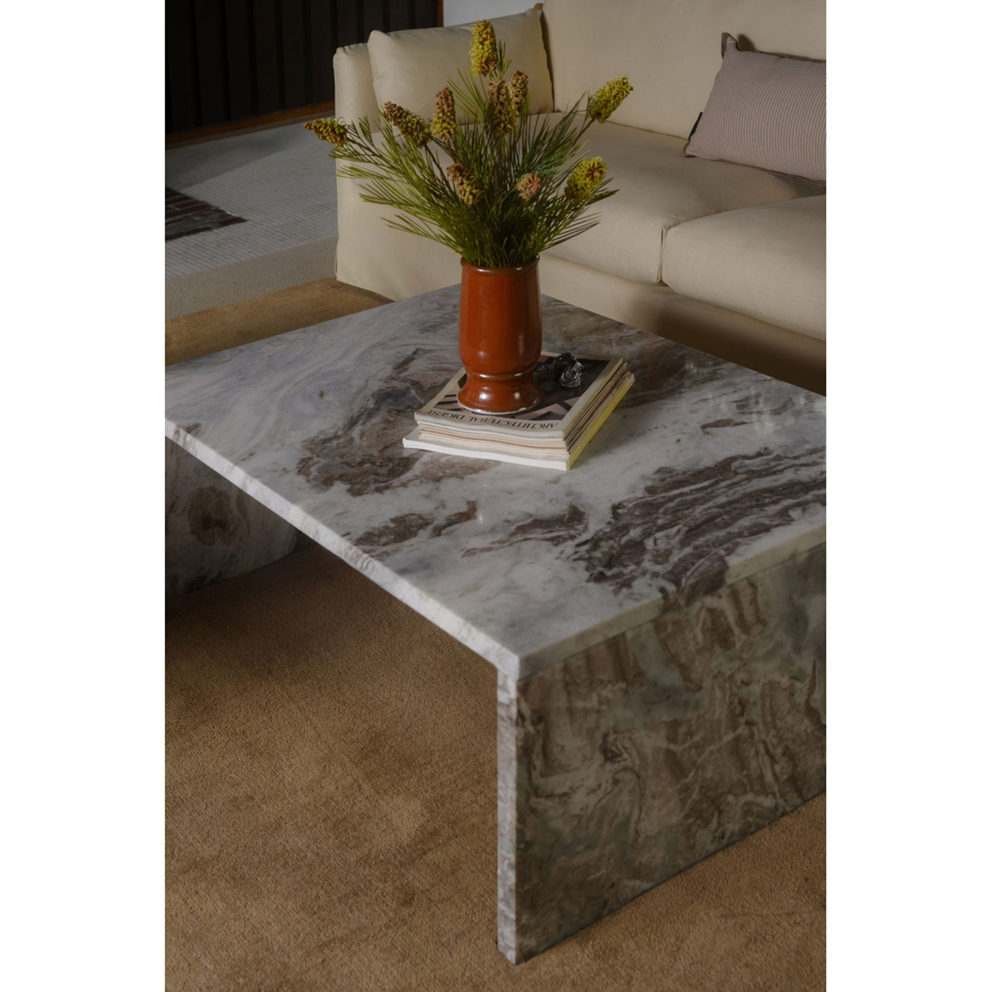 Rosa Coffee Table Torrento Marble