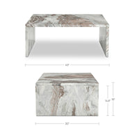 Rosa Coffee Table Torrento Marble