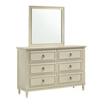 Gianna 6 Drawer Dresser and Mirror Set