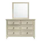 Gianna 6 Drawer Dresser and Mirror Set