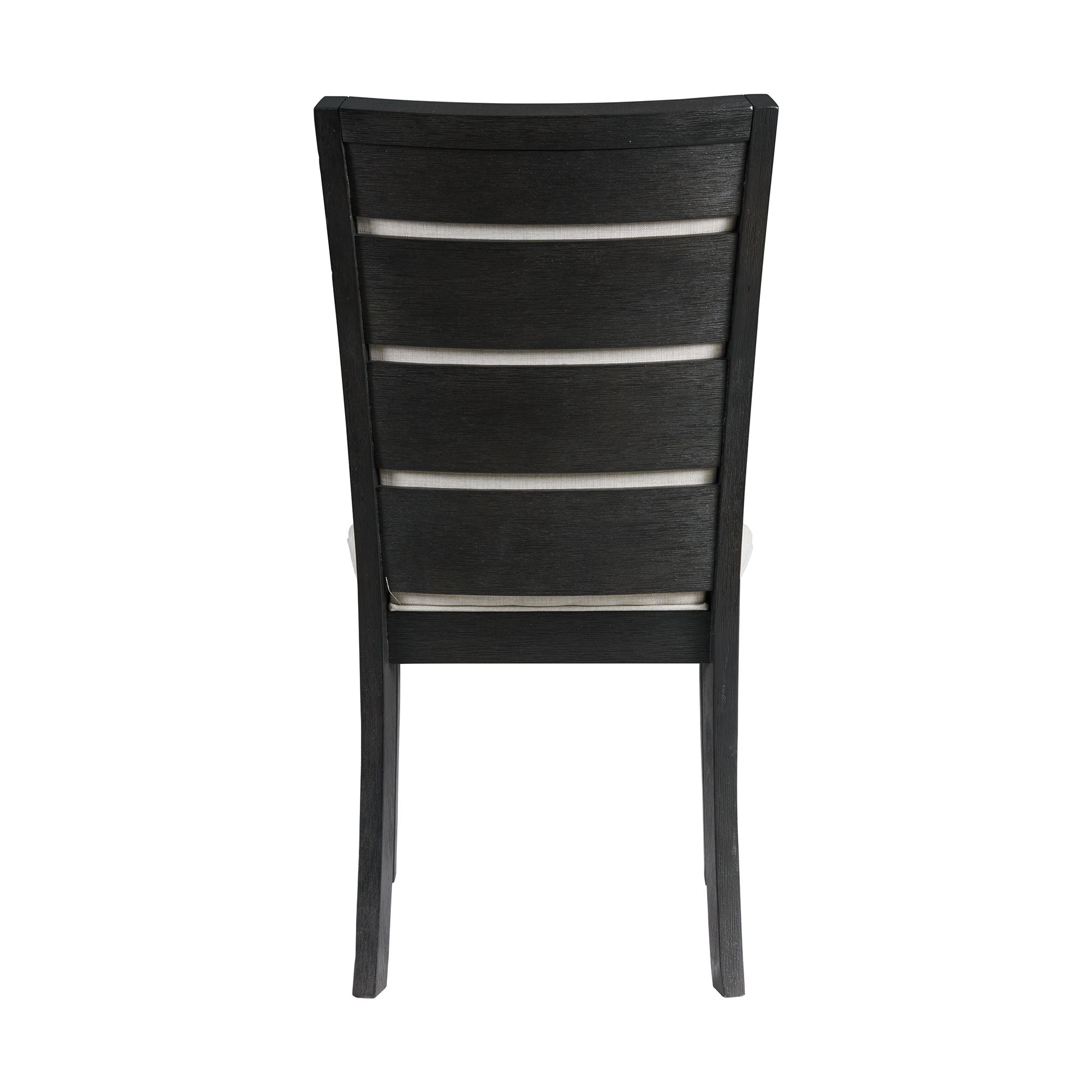Grady-7PC-Dining-Set-in-Black-Table-&-Six-Slat-Back-Chairs