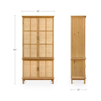 Seymour Tall Cabinet Natural