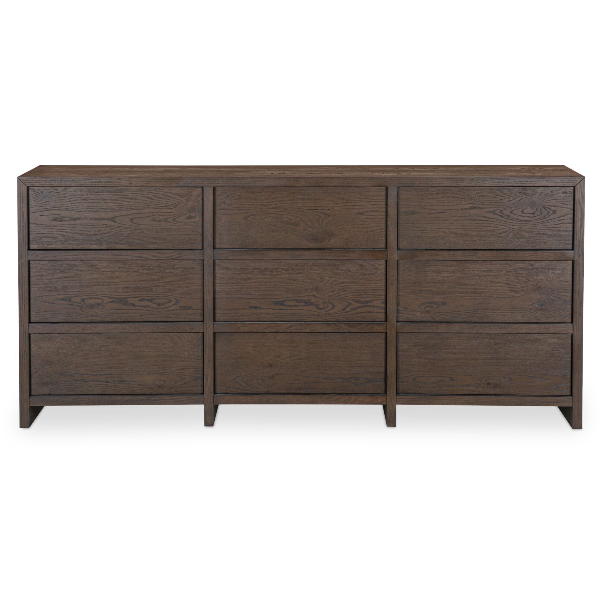 Jenson 9 Drawer Dresser Brown