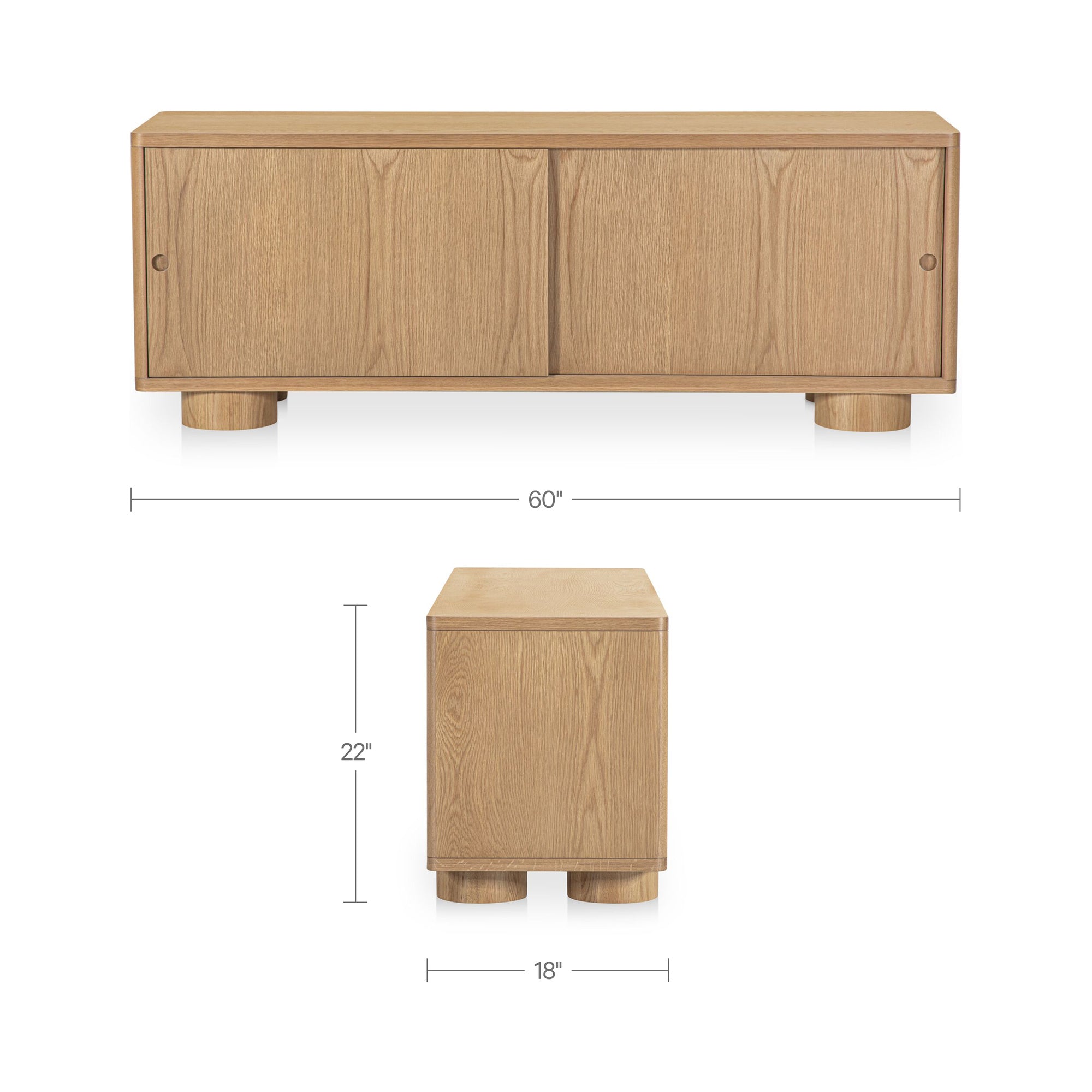 Hobbs Media Unit Natural