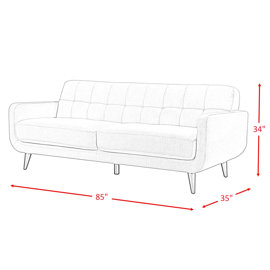 Hadley-4480-K/D-Sofa-Heirloom-Charcoal-(No-Pillow)