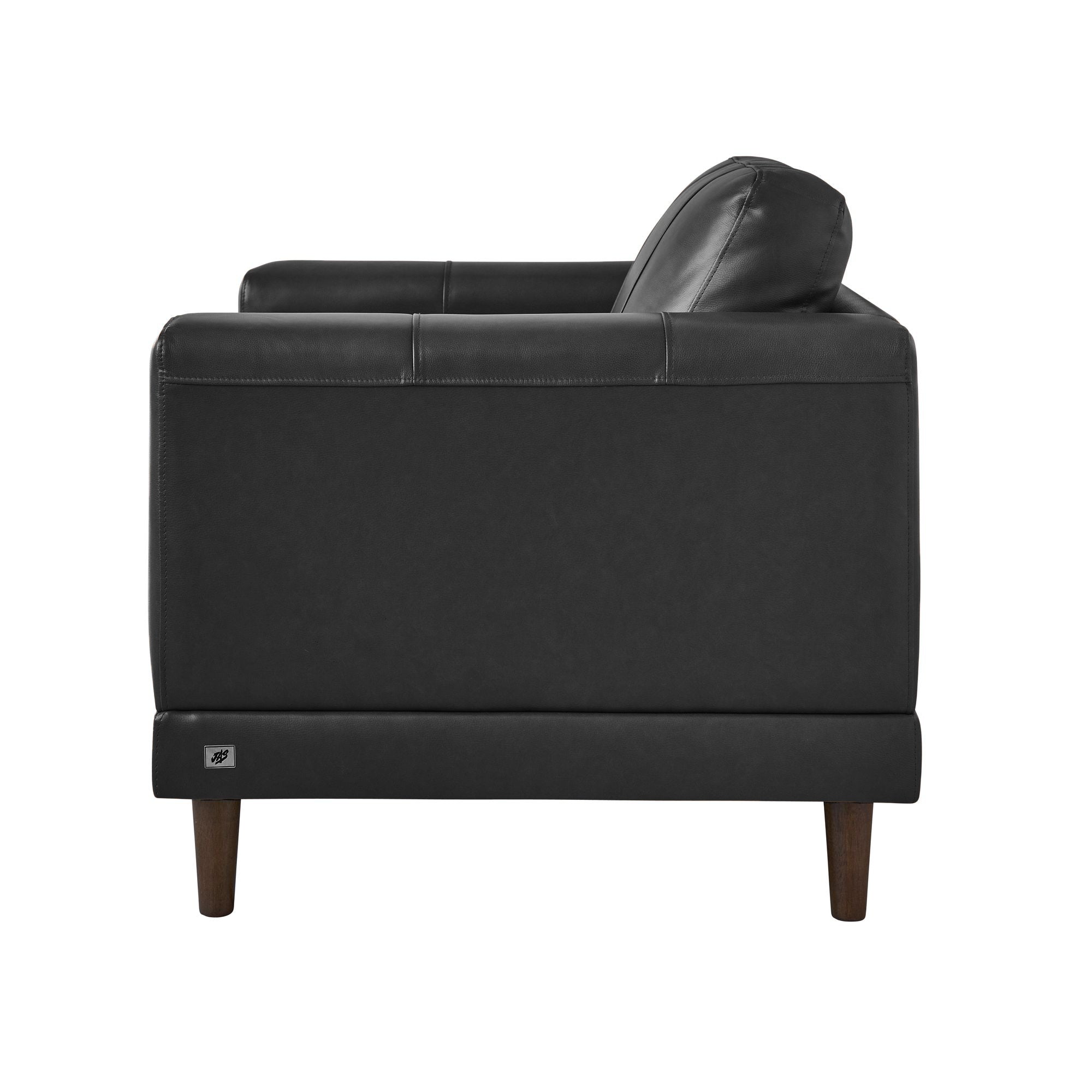 Hampton-Chair-in-Fiero-Charcoal-(Top-Grain-/-PVC)