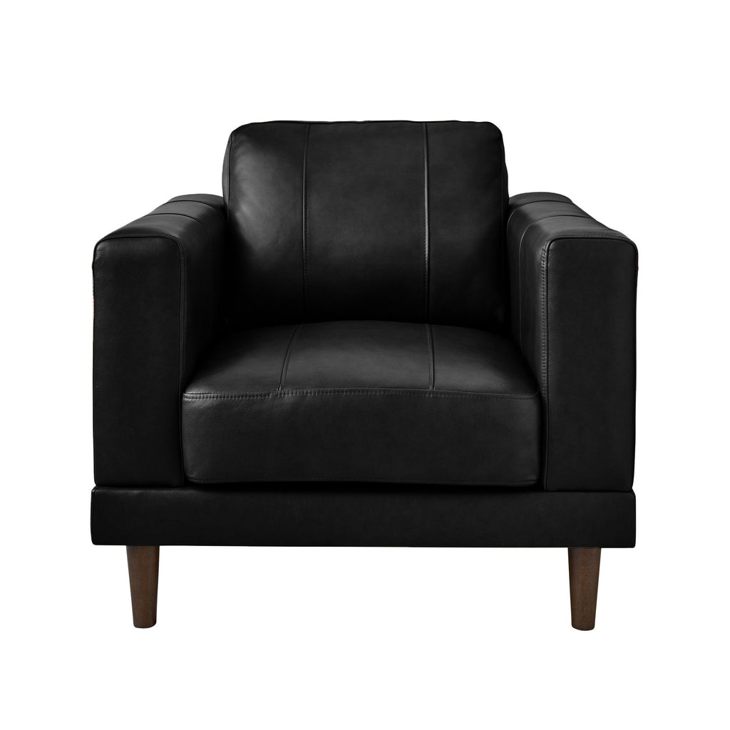 Hampton-Chair-In-Fiero-Black-(Top-Grain/PVC)