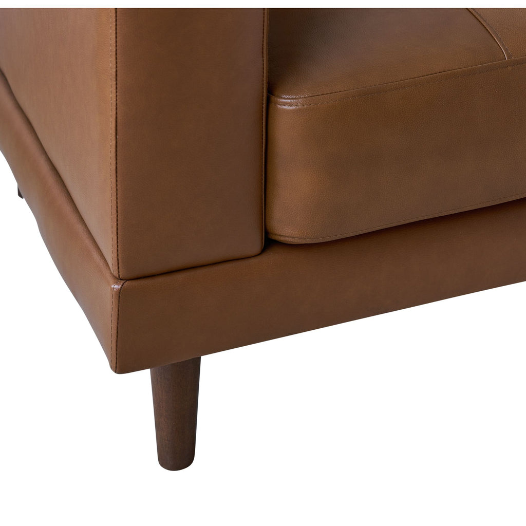 Hampton-Loveseat-in-Fiero-Tan-(Top-Grain/PVC)