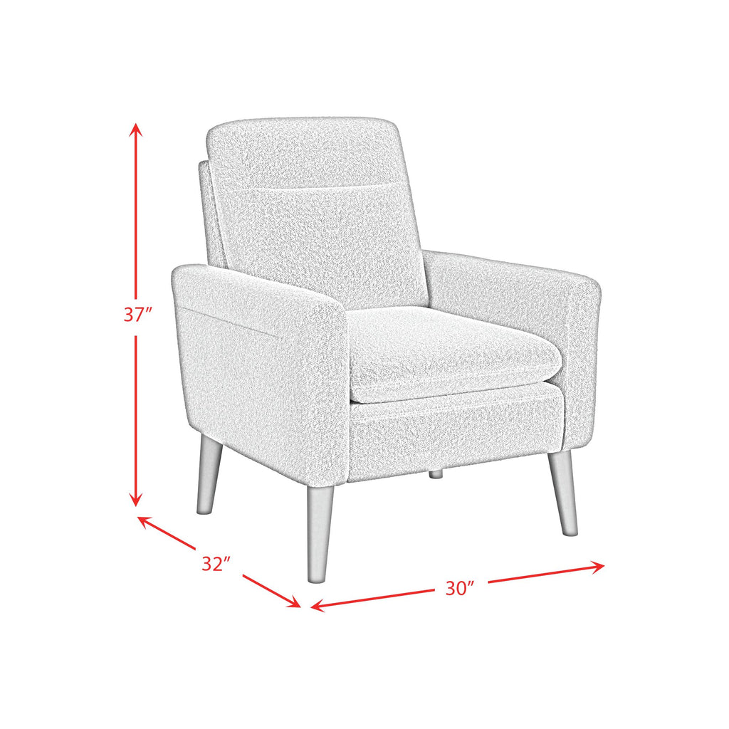 Hawk-Accent-Arm-Chair-with-Memory-foam-in-Radiance-Blush-&-Espresso