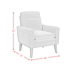 Hawk-Accent-Arm-Chair-with-Memory-foam-in-Radiance-Blush-&-Espresso
