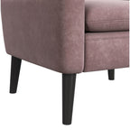 Hawk-Accent-Arm-Chair-with-Memory-foam-in-Radiance-Blush-&-Espresso
