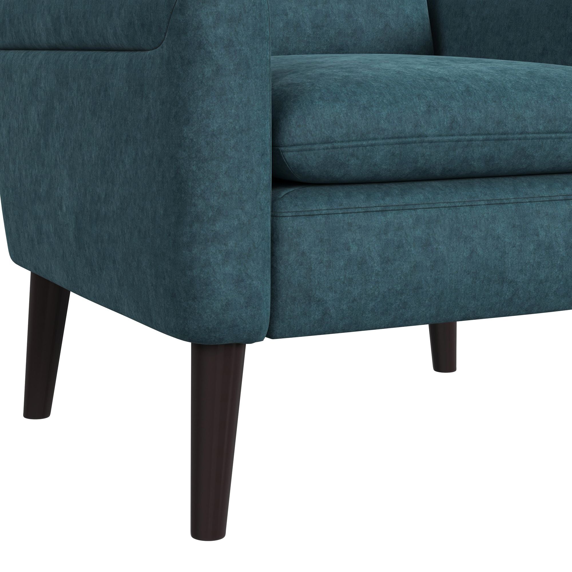 Hawk-Accent-Arm-Chair-with-Memory-foam-in-Radiance-Green-&-Espresso