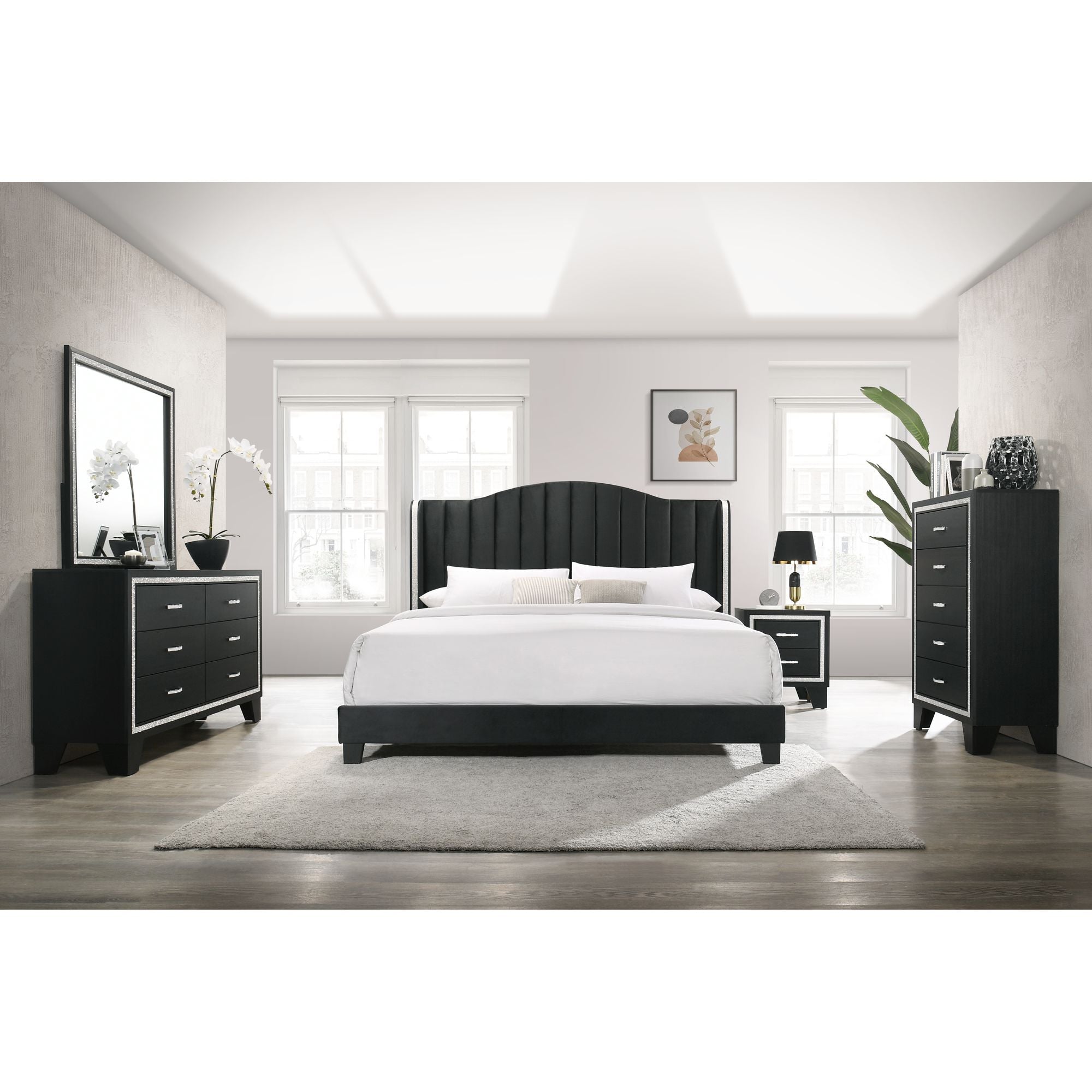 Helanie-2-Drawer-Nightstand-in-Black
