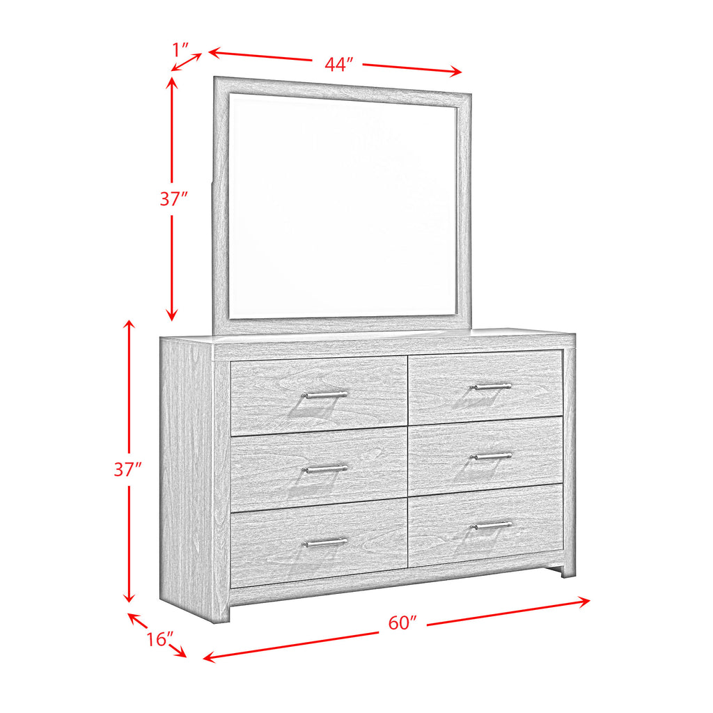 Hendricks-King-Music-Bed-5PC-Bedroom-Set-in-Grey