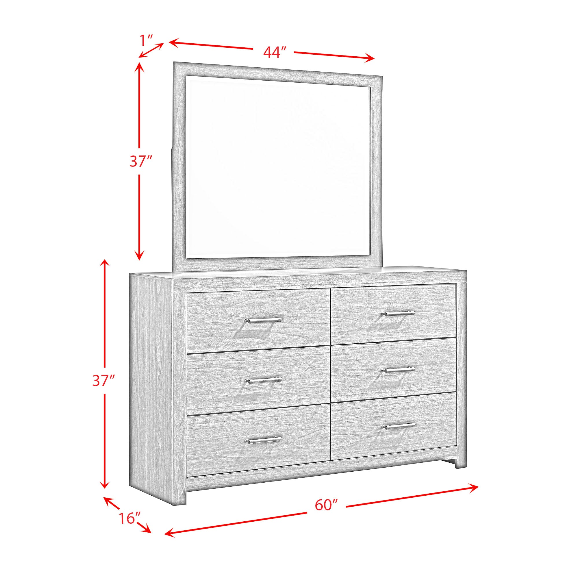 Hendricks-King-Music-Bed-5PC-Bedroom-Set-in-Grey