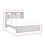 Hendricks-King-Music-Bed-5PC-Bedroom-Set-in-Grey