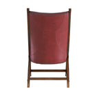 (L761)-Hunter-Chair-and-Ottoman---Cherry