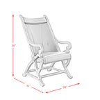 (L761)-Hunter-Chair-and-Ottoman---Cherry