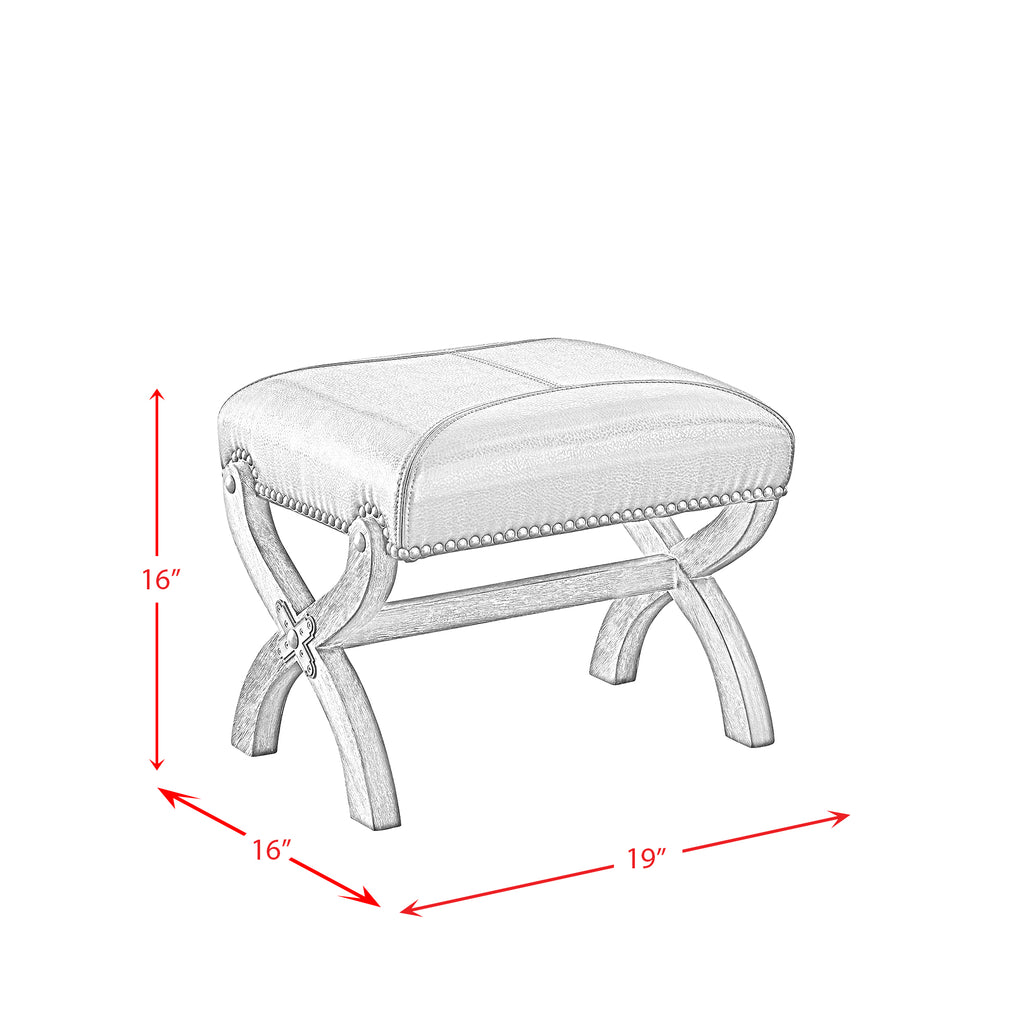 (L731A)-Hunter--Chair-&-Ottoman--Tobacco