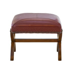 (L761)-Hunter-Chair-and-Ottoman---Cherry