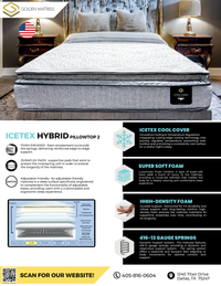 IceTex Hybrid Pillow Top 2 IH4